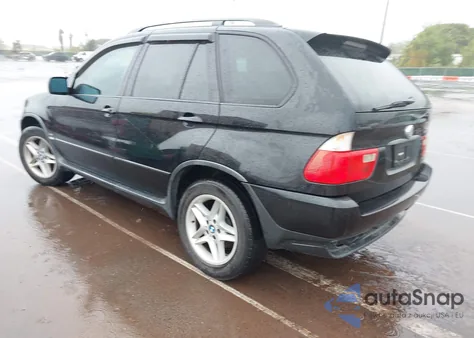 2005 BMW X5 4.4I from USA, damaged, VIN 5UXFB53555LV20384